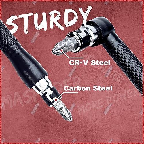 Miniatura 4 de Kit de herramientas para bicicleta, multiherramienta 44 en 1 con destornillador llave hexagonal, llave Allen, juego de brocas CR-V de acero métrico