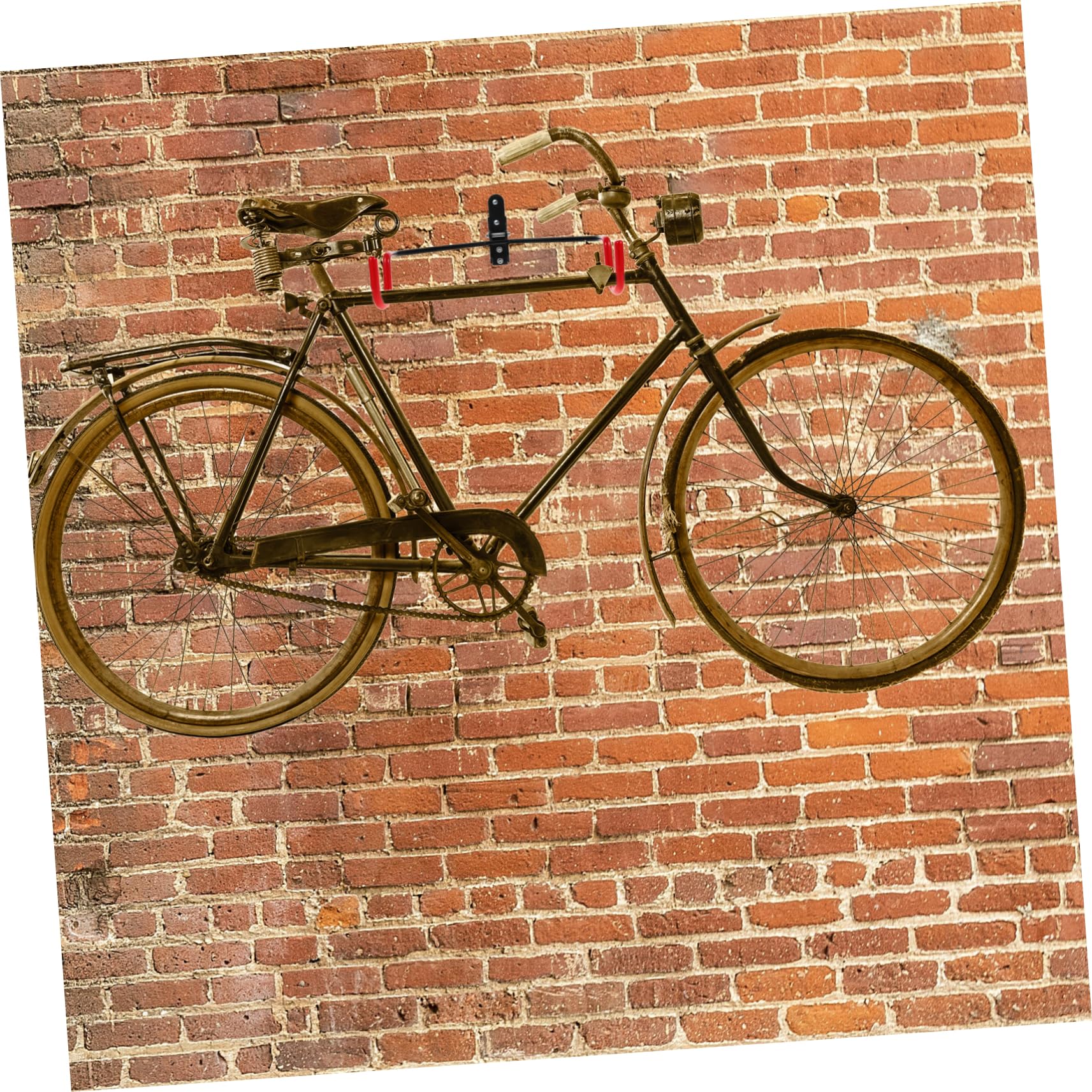 NUOBESTY Wandmontierter Fahrradaufbewahrungshaken Aus Manganstahl Stabiler Fahrradhalter Für Garage Und Innenbereich Platzsparender Wandhaken Für Fahrräder Für Radliebhaber Und Praktische Nutzung