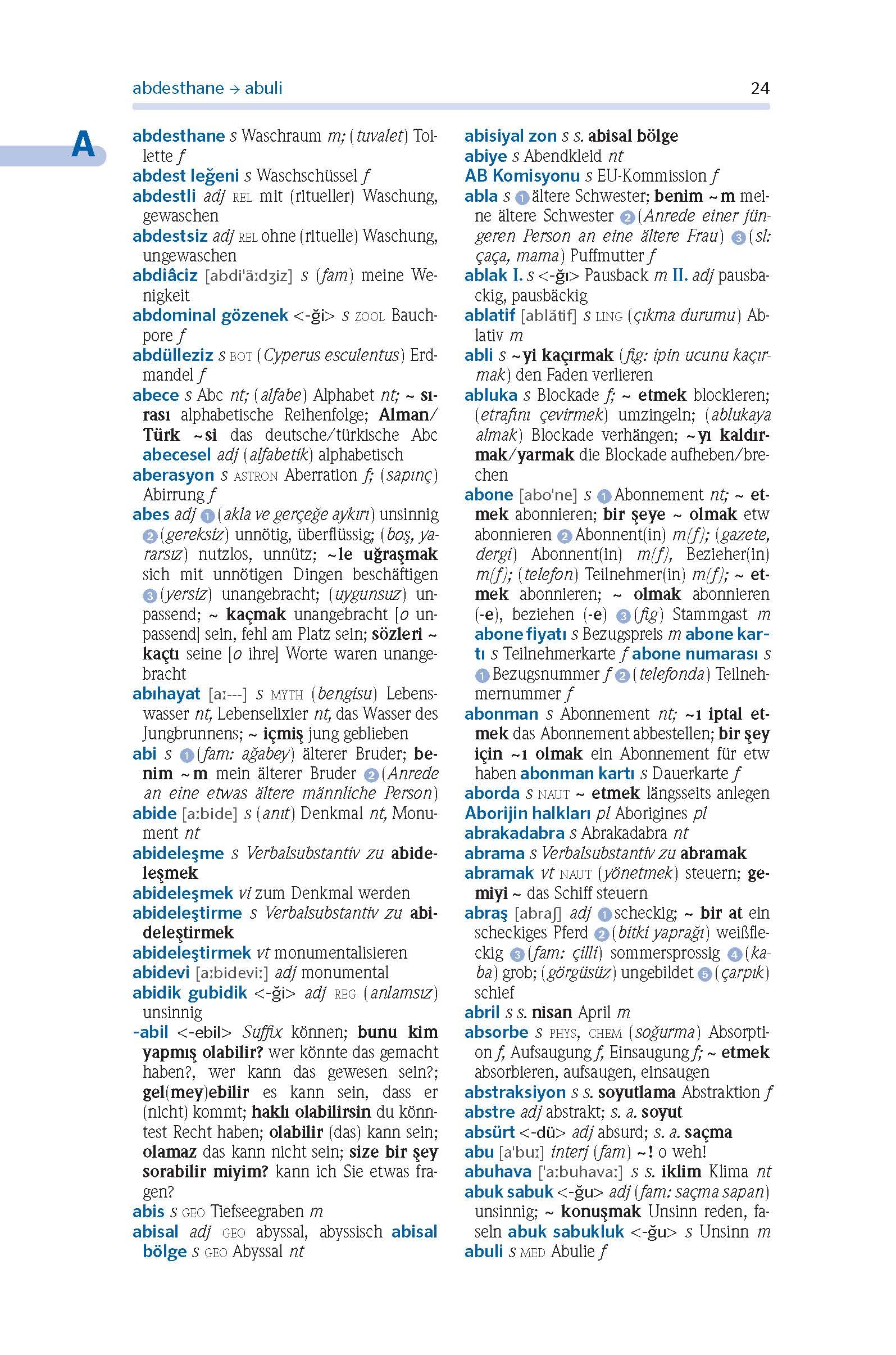 PONS Kompaktwörterbuch Türkisch: Deutsch-Türkisch / Türkisch-Deutsch. 120.000 Stichwörter und Wendungen.