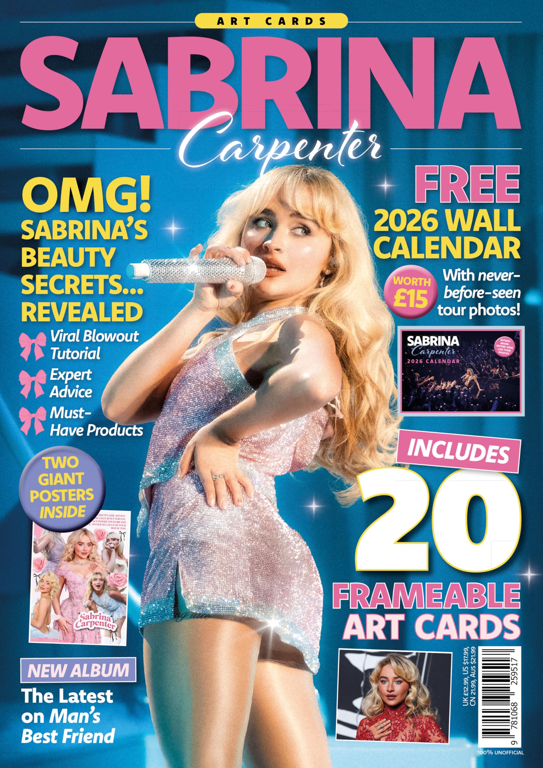 Sabrina Carpenter Magazine 2026 – Special Fan Edition with FREE