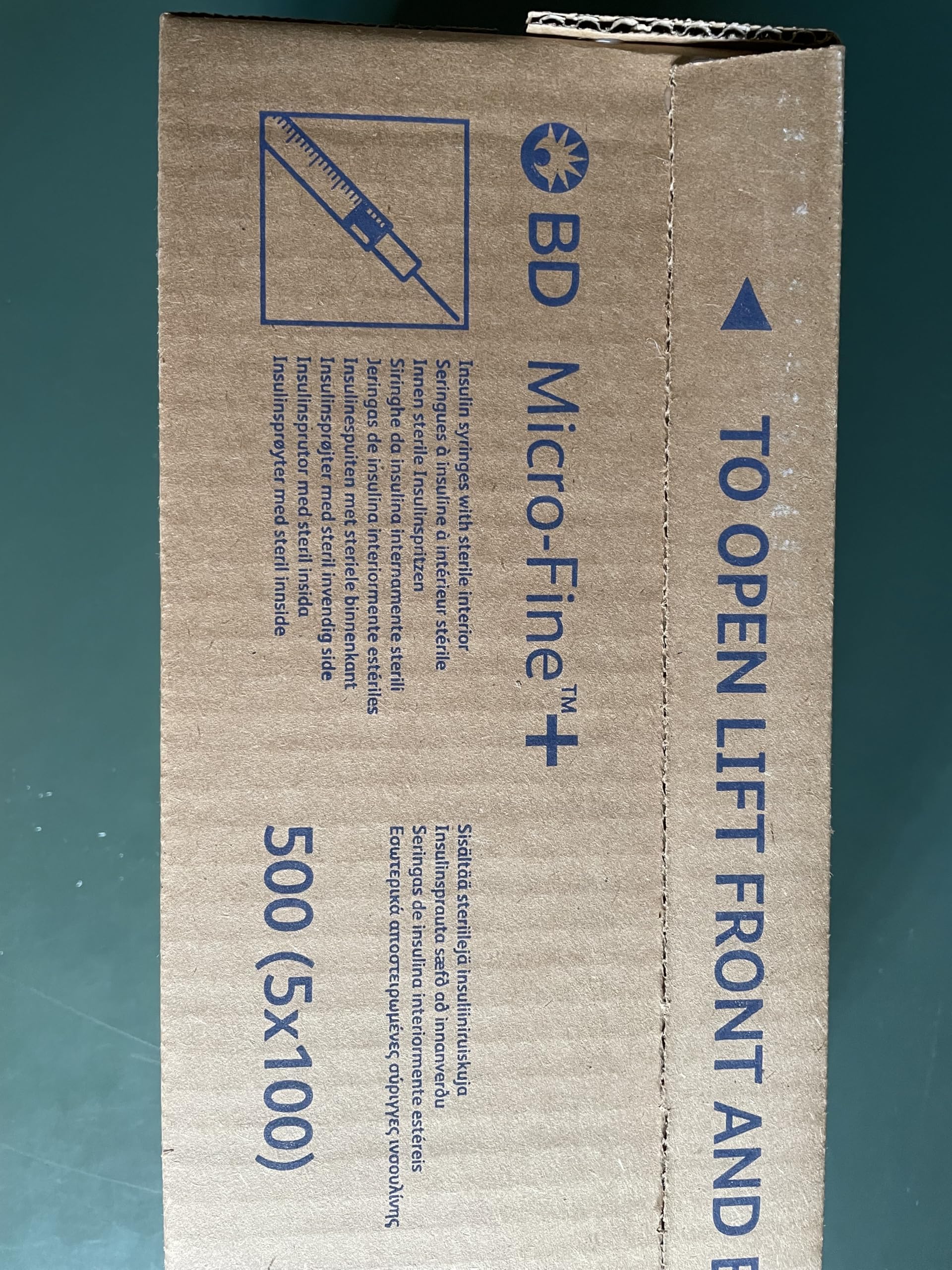 Mikrofine strzykawki 0,3ml 30Gx8mm sterylne opakowanie 500 sztuk