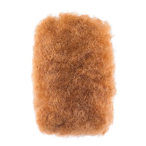 Linkmai Cabello humano afro 100% natural a granel, naranja, 8 pulgadas, 1.06 oz1 onza para trenzas, Loc Fix, extensiones de rastas voluminosas y disponible en Yaxa Peru