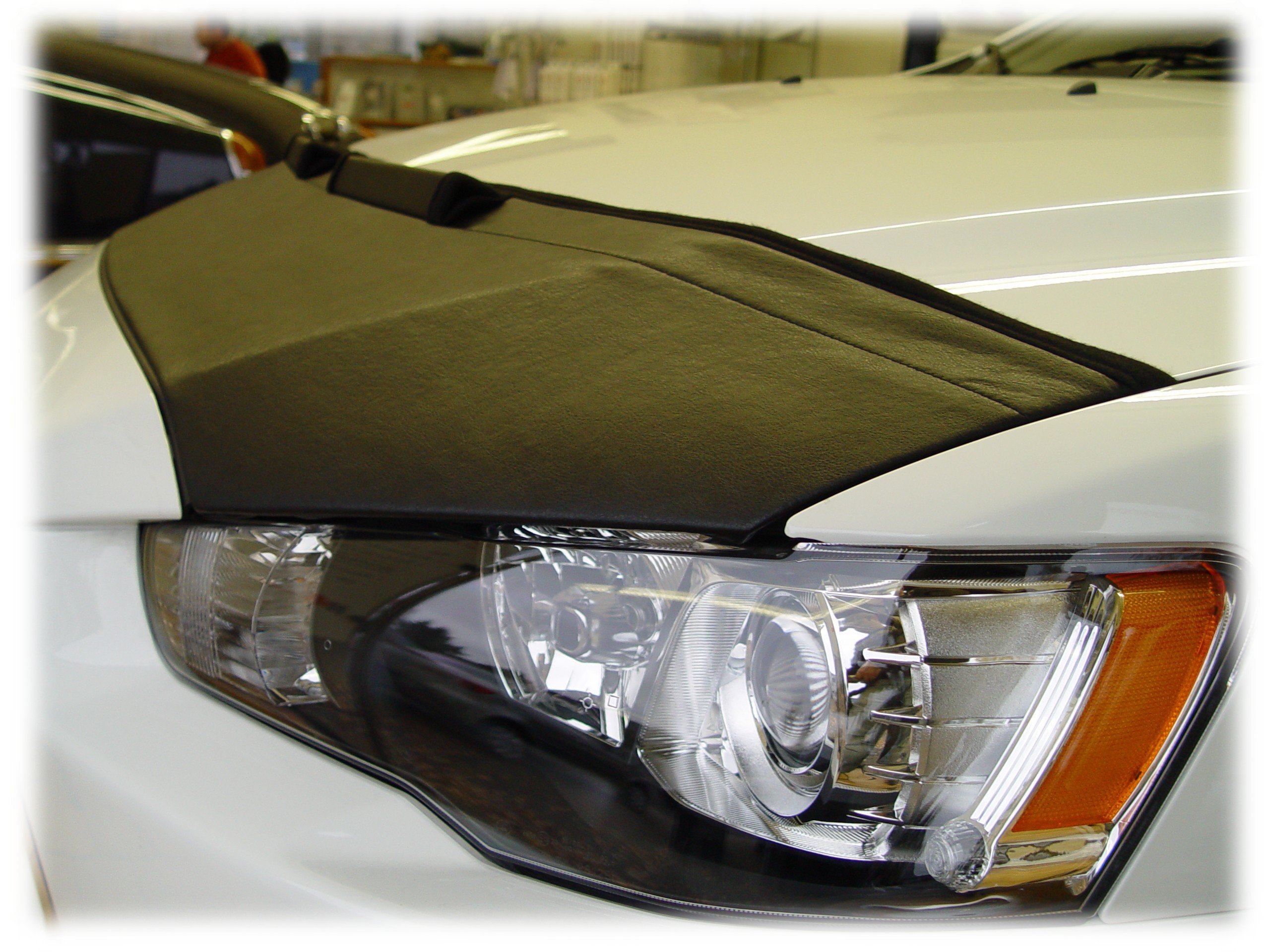 【79OFF!】 マスクブラ フードブラブオペルモッカカーボンボンネットカーマスクカバーフロントエンドストーン保護 Hood Bra