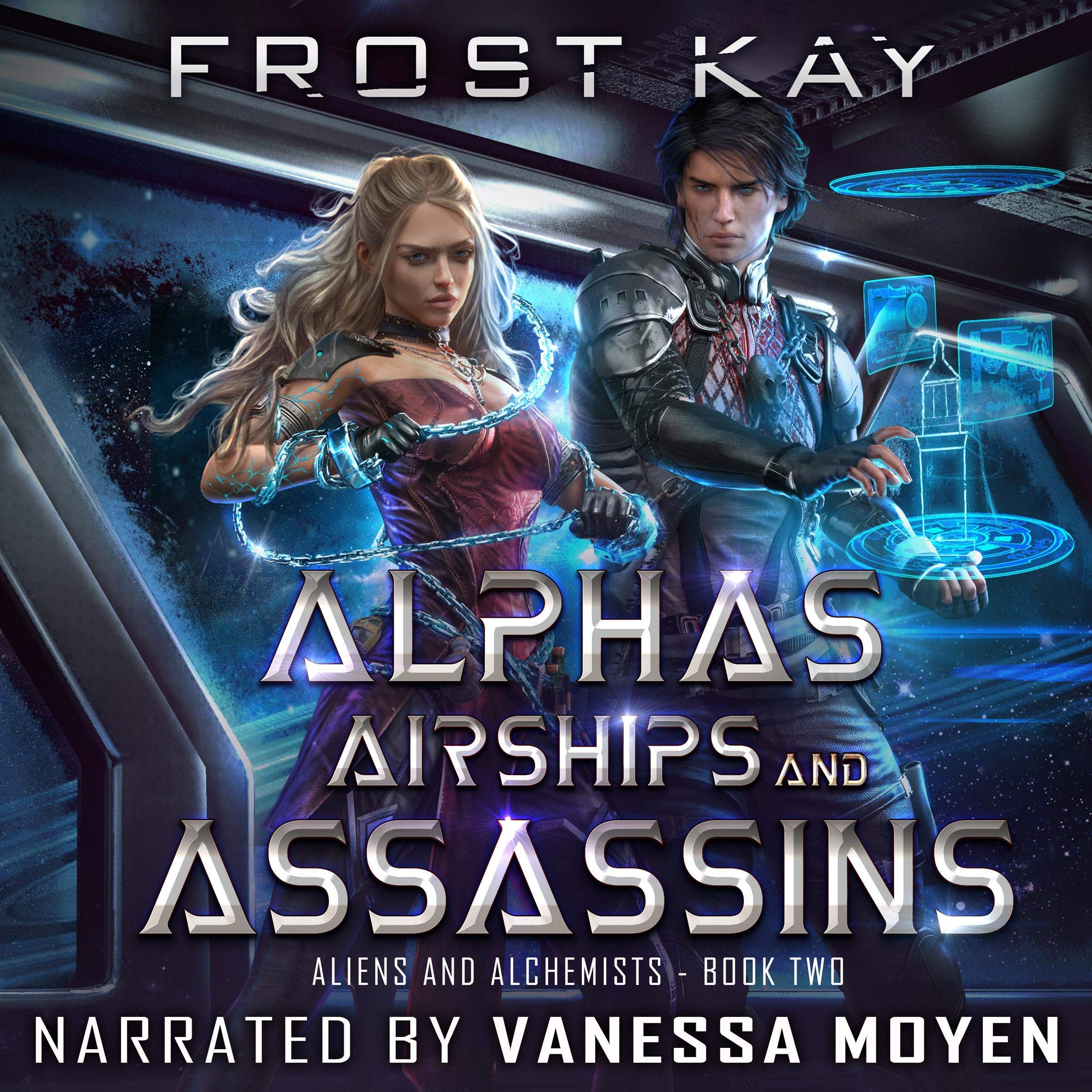 Cover art for Alphas, Airships, and Assassins