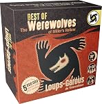 Loups-garous (Version bilingue française/anglaise)- Un jeu par Asmodee | Âges 10+ - 8 à 18 Joueurs - 30 à 45 Temps de jeu minutes - Jeux de fête - Stratégie/déduction