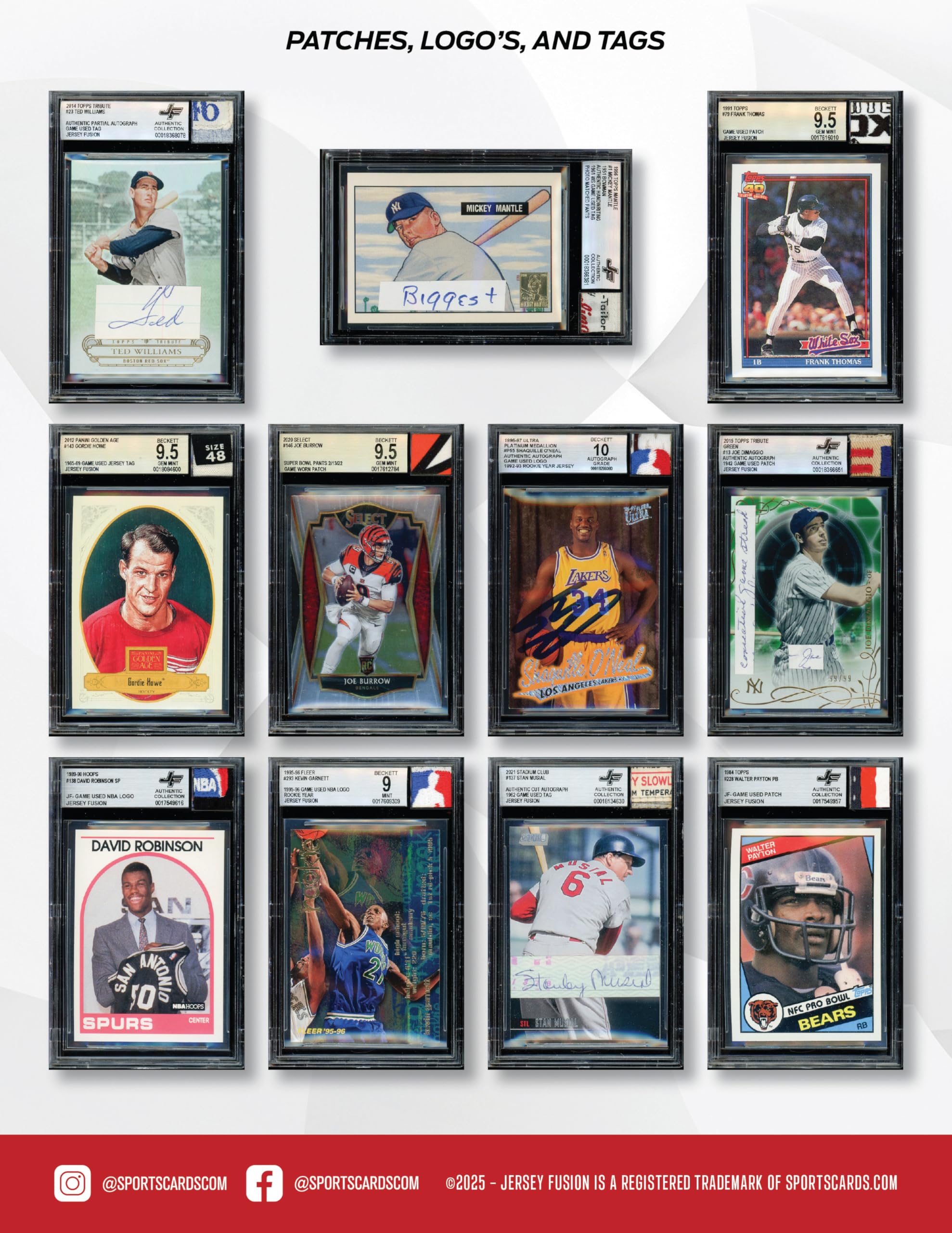 Amazon.com: 2025 Jersey Fusion Legendary Collection Hobby Box