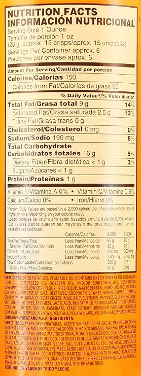 Pringles Potato Chips Variety Bundle: (1) Cheddar Cheese 5.96oz, (1) Sour Cream and Onion 5.96oz, (1) BBQ Potato Chips 5.96oz (3 Pack Total)