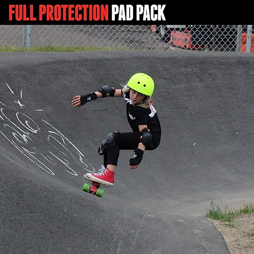 Miniatura 2 de Triple Eight Saver Series Pad Set with Kneesavers, Elbowsavers and Wristsavers, Junior Negro