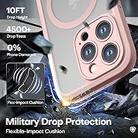 Vista 265 de ImpactStrong Magnetic Guard Designed for iPhone 14 Pro Max Case [Camera Protection] [Military Grade Drop Tested] [Compatible with MagSafe] Slim Black