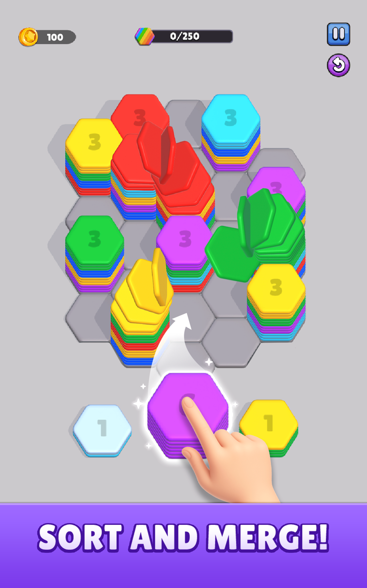 Hexa Stack - App on Amazon Appstore