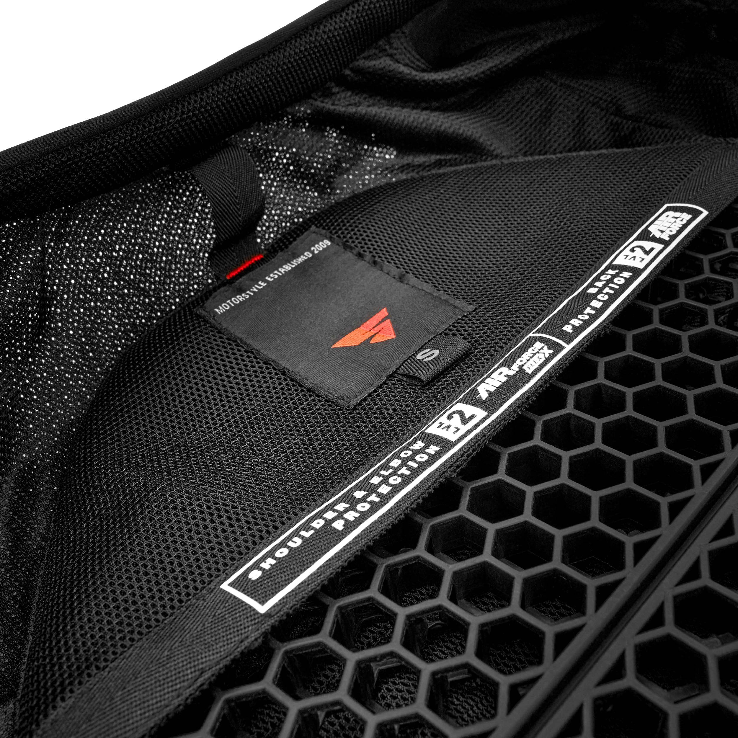 SHIMA MeshPro 2.0 Motorrad Jacke Herren mit Protektoren AirForce Rückenprotektor Motorradjacke Sommer Schulter Protektor Ellbogen Textiljacke Schutzjacken Protektorenjacke Stadt (Männer, Weiß, L)