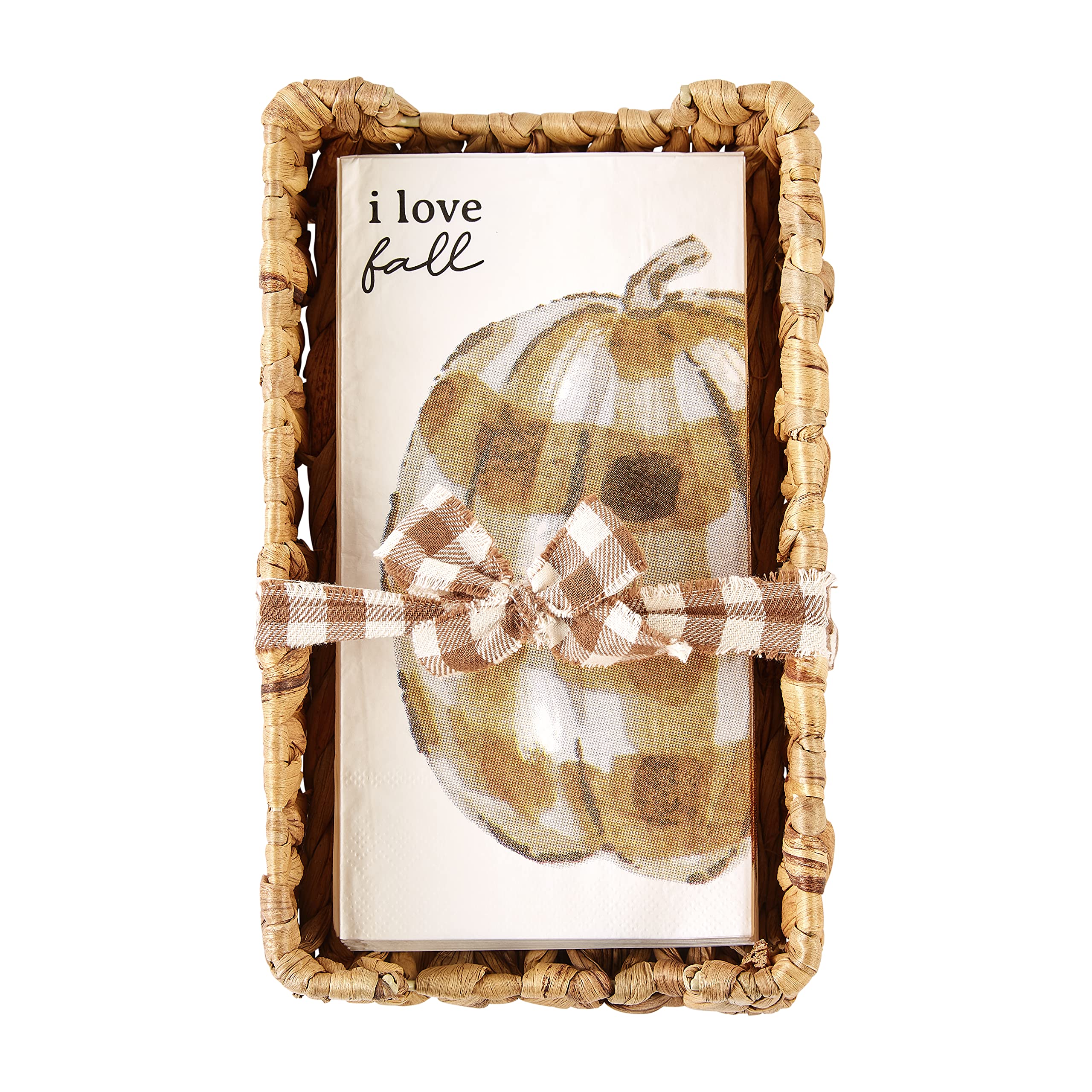 Mud Pie, Pumpkin Thanksgiving Set, napkin 7 3/4