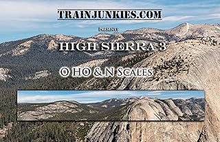 High Sierra 3 Model Railroad Backdrop (N Scale)