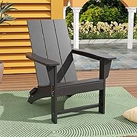 Vista 13 de WestinTrends Ashore Modern - Silla plegable Adirondack para exteriores (juego de 2), color lima