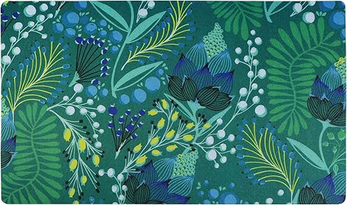 Miniatura 174 de Drymate Mantel individual con tazón para mascotas, tapete de alimentación de alimentos para perros y gatos, tela absorbente, respaldo impermeable