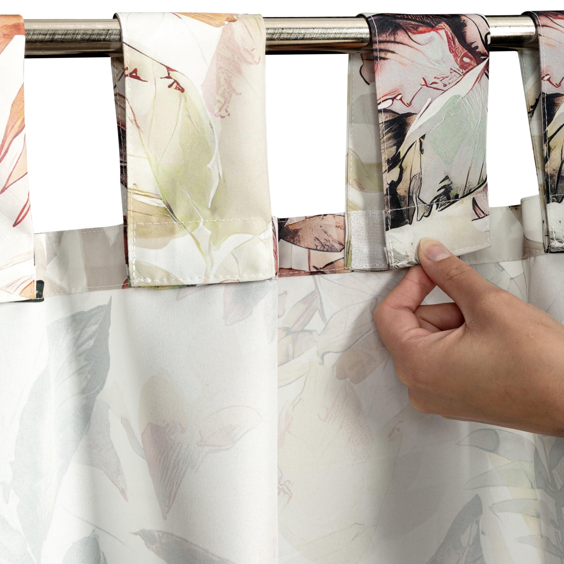 Eurofirany GARDEN Outdoor Curtain with Tab Top, 1 pc. Velcro Fastener, Sun Protection, Privacy Screen, Windproof - Image 4