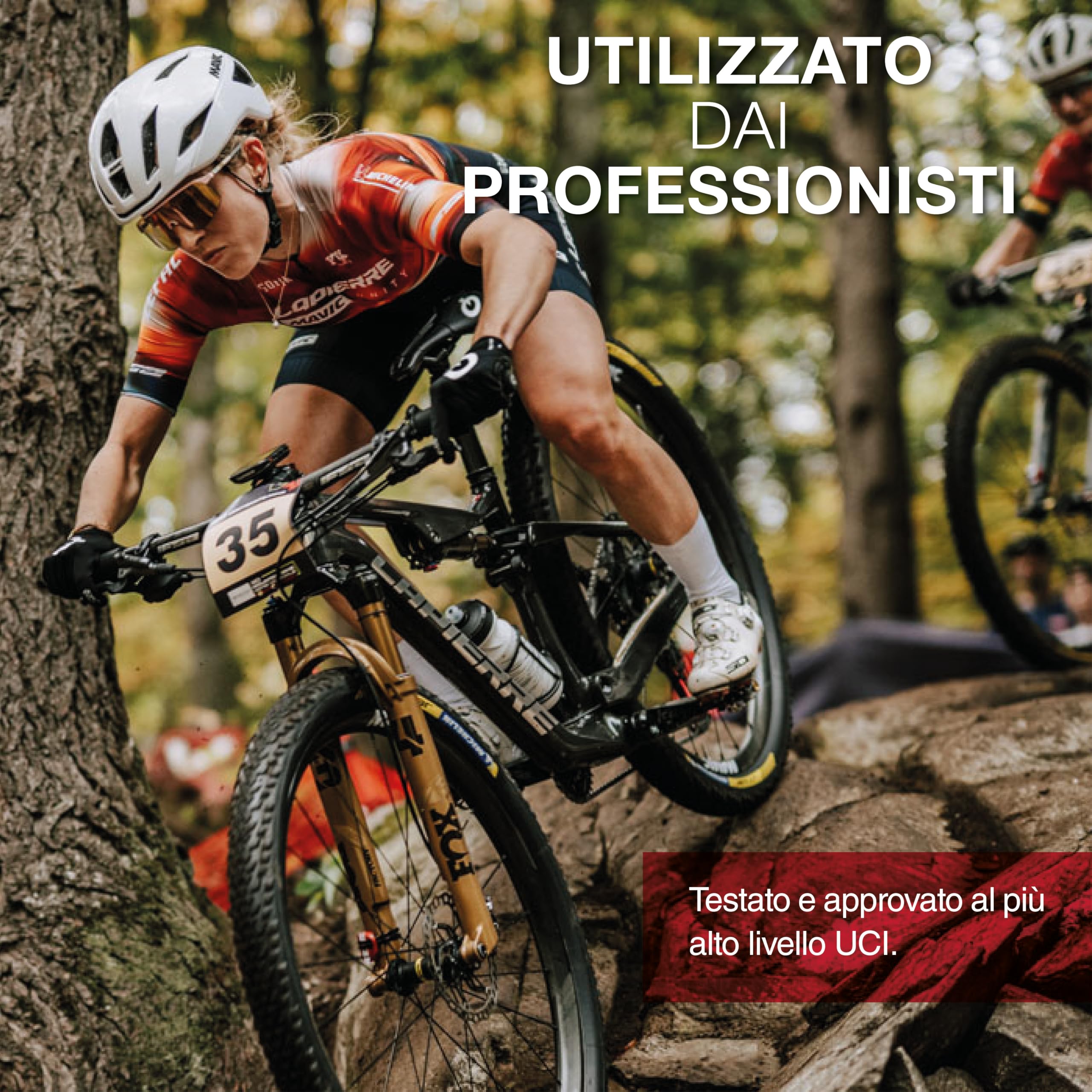 ZEFAL Pack Pulse S2-2 x Porta Borraccia Bici Laterale MTB - Portaborraccia Carbonio Leggero - Porta Borraccia MTB in Fibra di Carbonio - 2 x 28g - Fabbricato in Francia