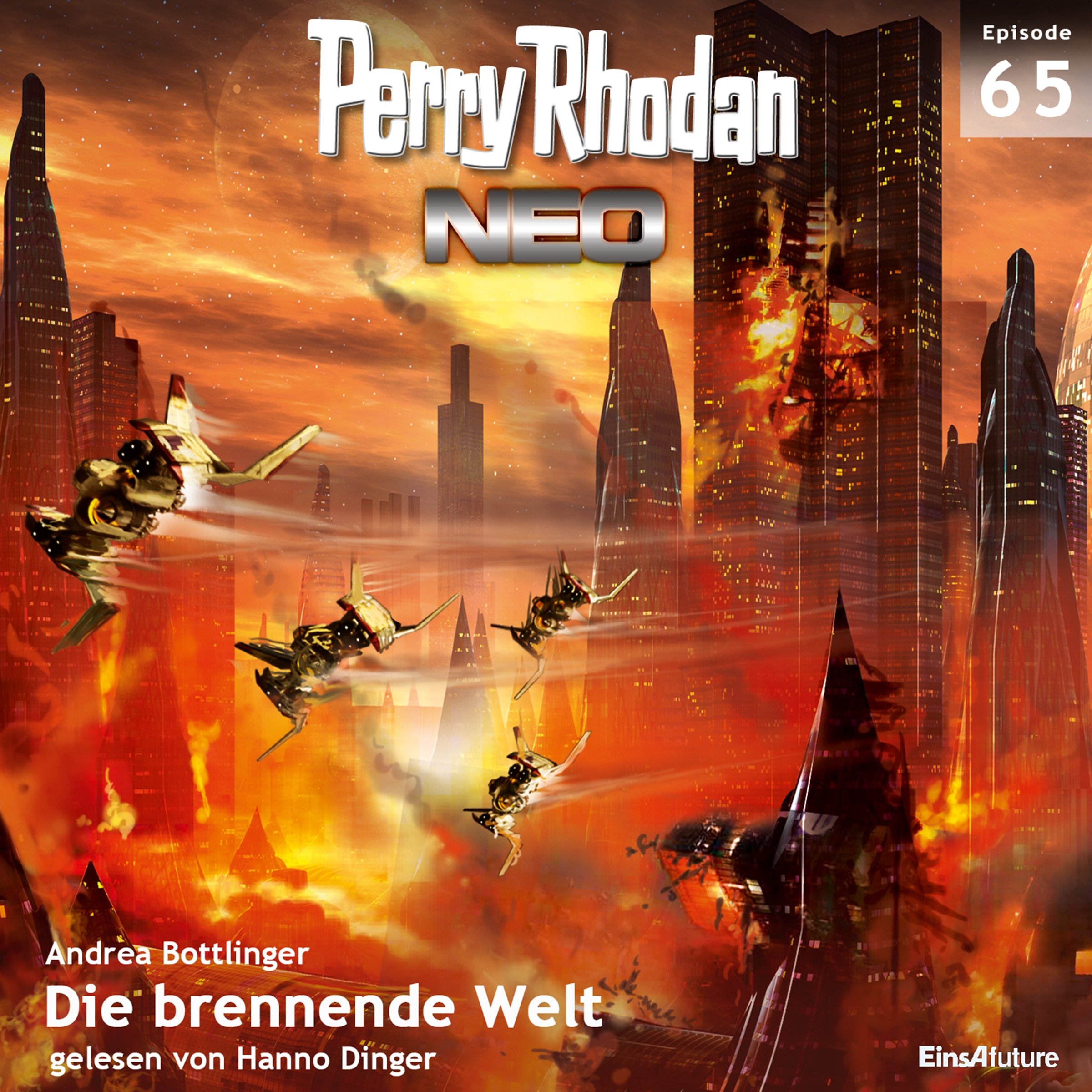 Cover art for Die brennende Welt