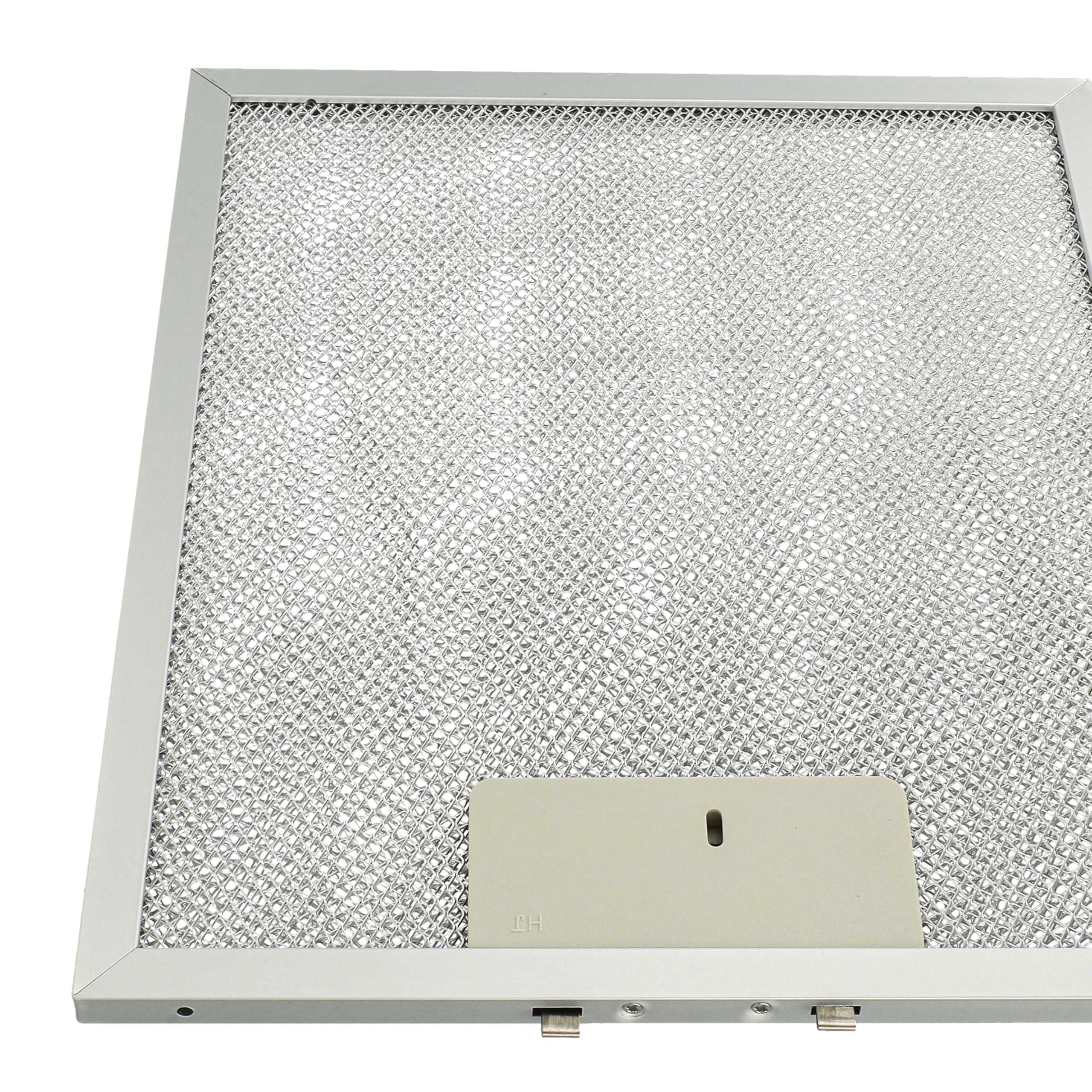 vhbw 3x filtro anti-grasso compatibile con Electrolux EFC 915 X 2 F, EFC 915 X, EFC 913 X 2 FSP cappa da cucina - 27,7 x 23 x 0,9 cm, metallo