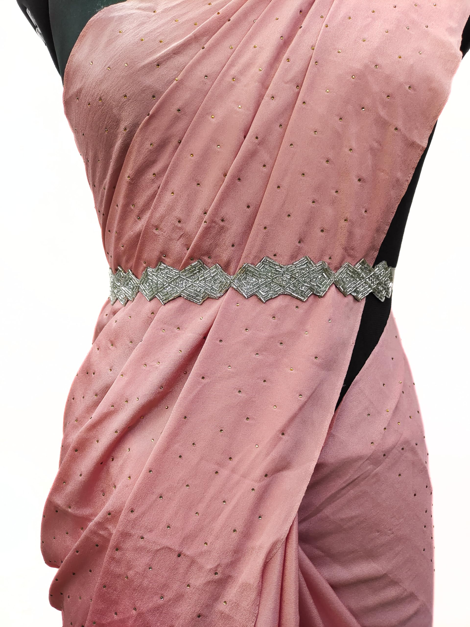 Purala s74 jr booota silver belt for women