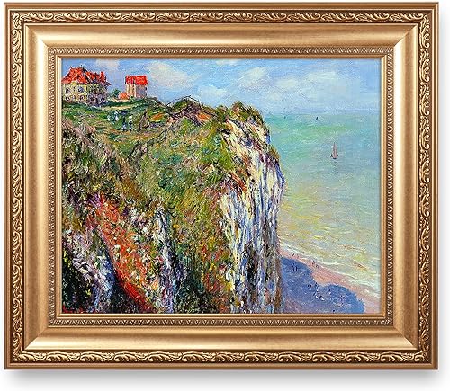 Miniatura 135 de A&T ARTWORK Antibes Seen from The Salis Gardens de Claude Monet Las Obras de Arte Clásico Mundial Reproducciones, Impresiones de Arte en Lienzo