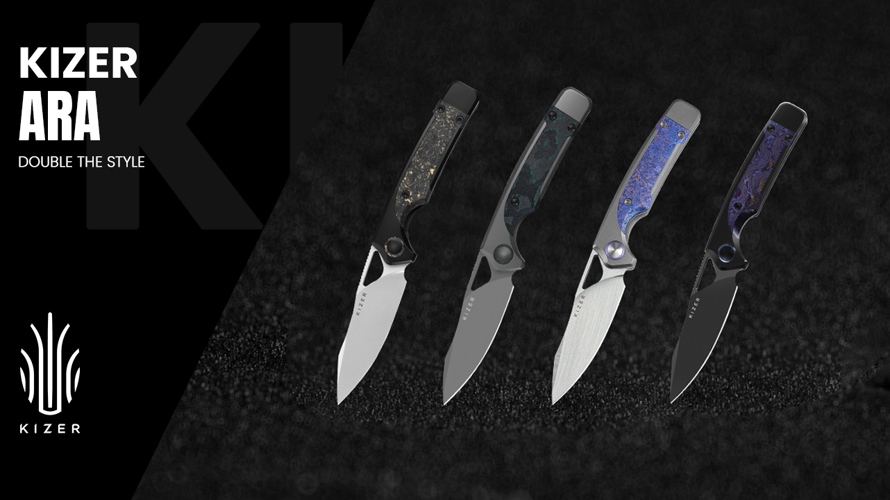 Amazon.com: Kizer Ara Pocket Knife, 3.09