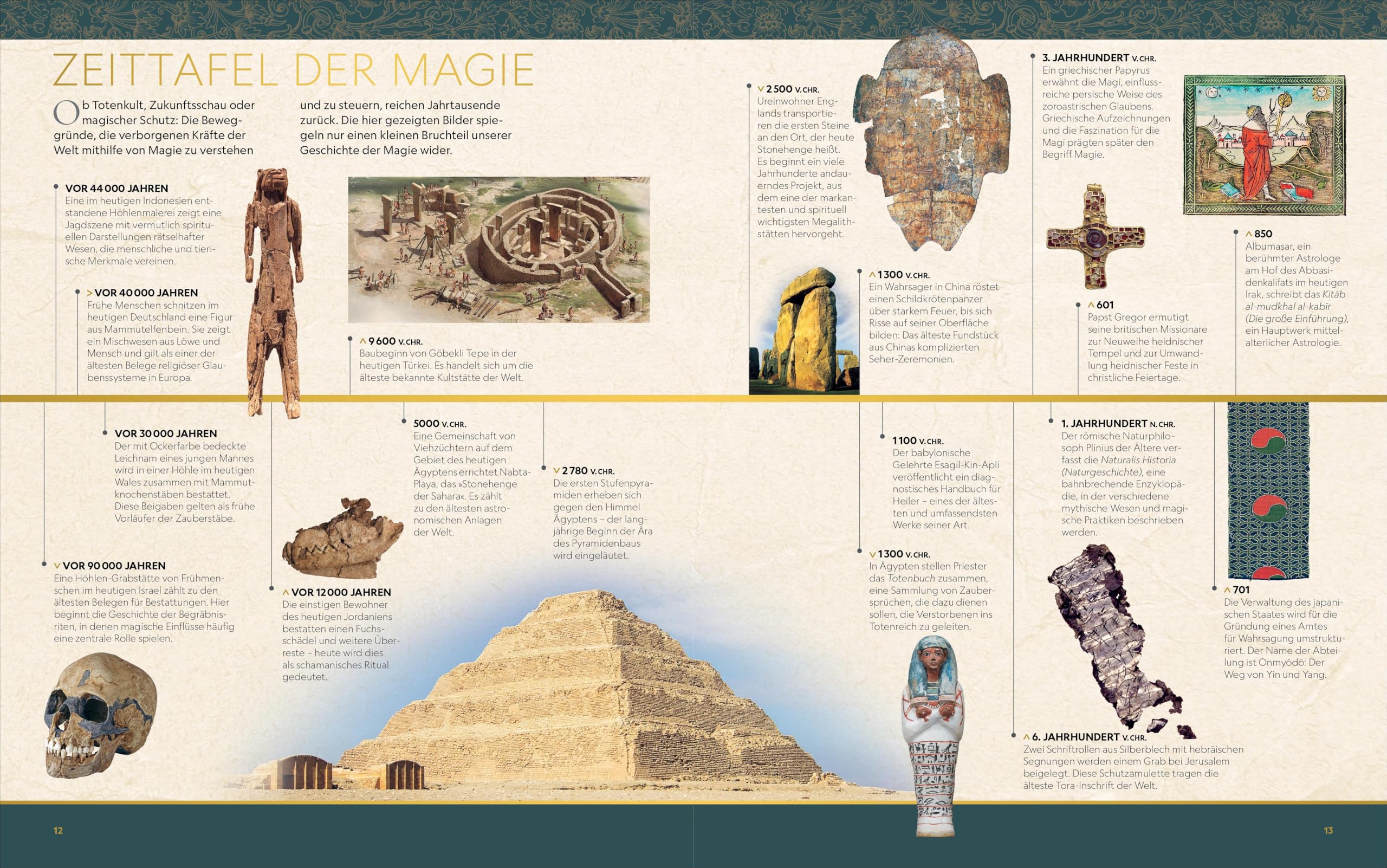 Das große Buch der Magie und des Okkulten: Eine visuelle Geschichte über die faszinierende Welt der Magie und des Okkulten, die die Geheimnisse jahrhundertealter Traditionen enthüllt.