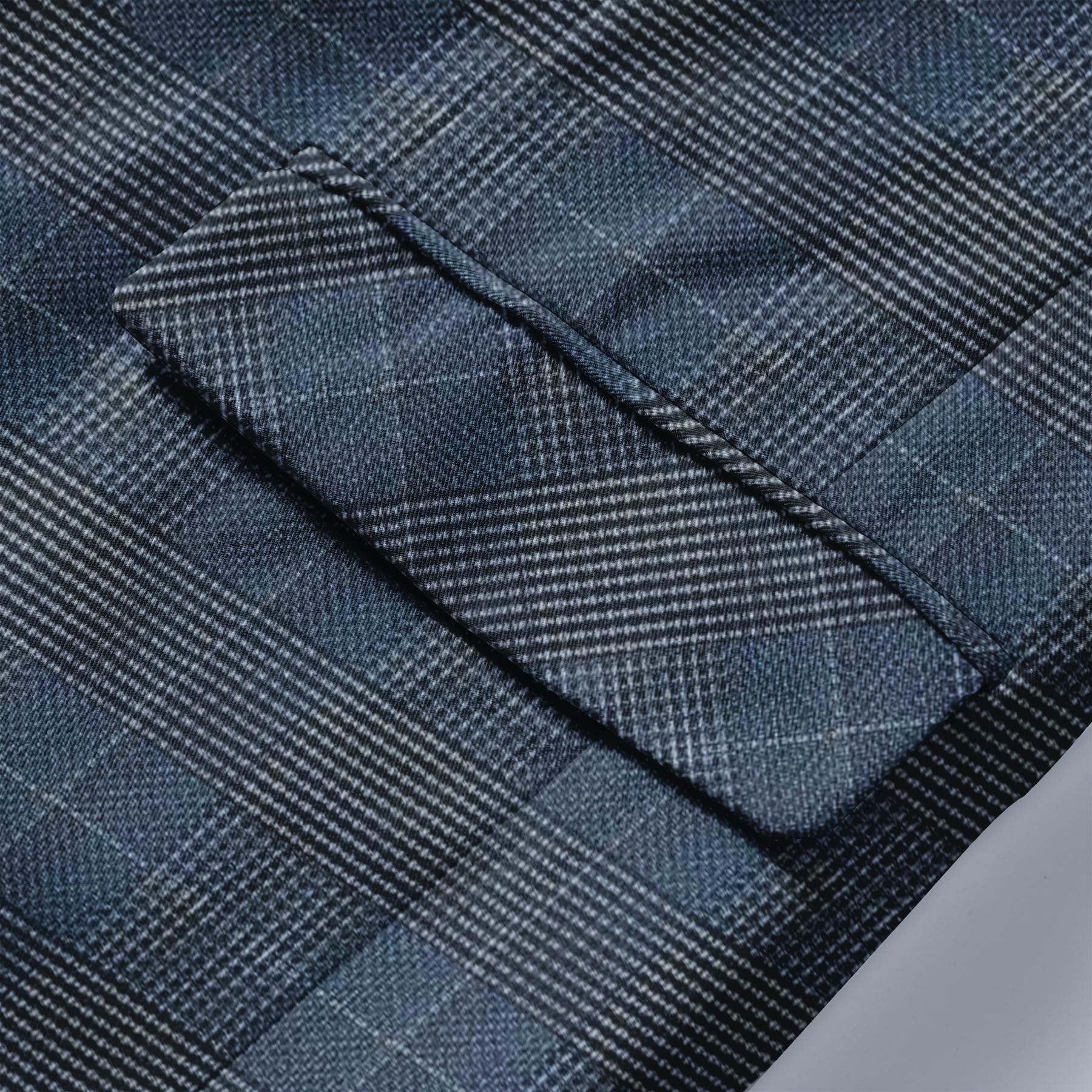 Allthemen Herren Anzug 2 Teilig Kariert Anzüge Slim Fit Klassisch Business | Hochzeit, Sakko Hose, 1 Knopf, Revers, Einreihiger, Kmoplett Set, Plaid Suit, Vintage Retro, Elegant