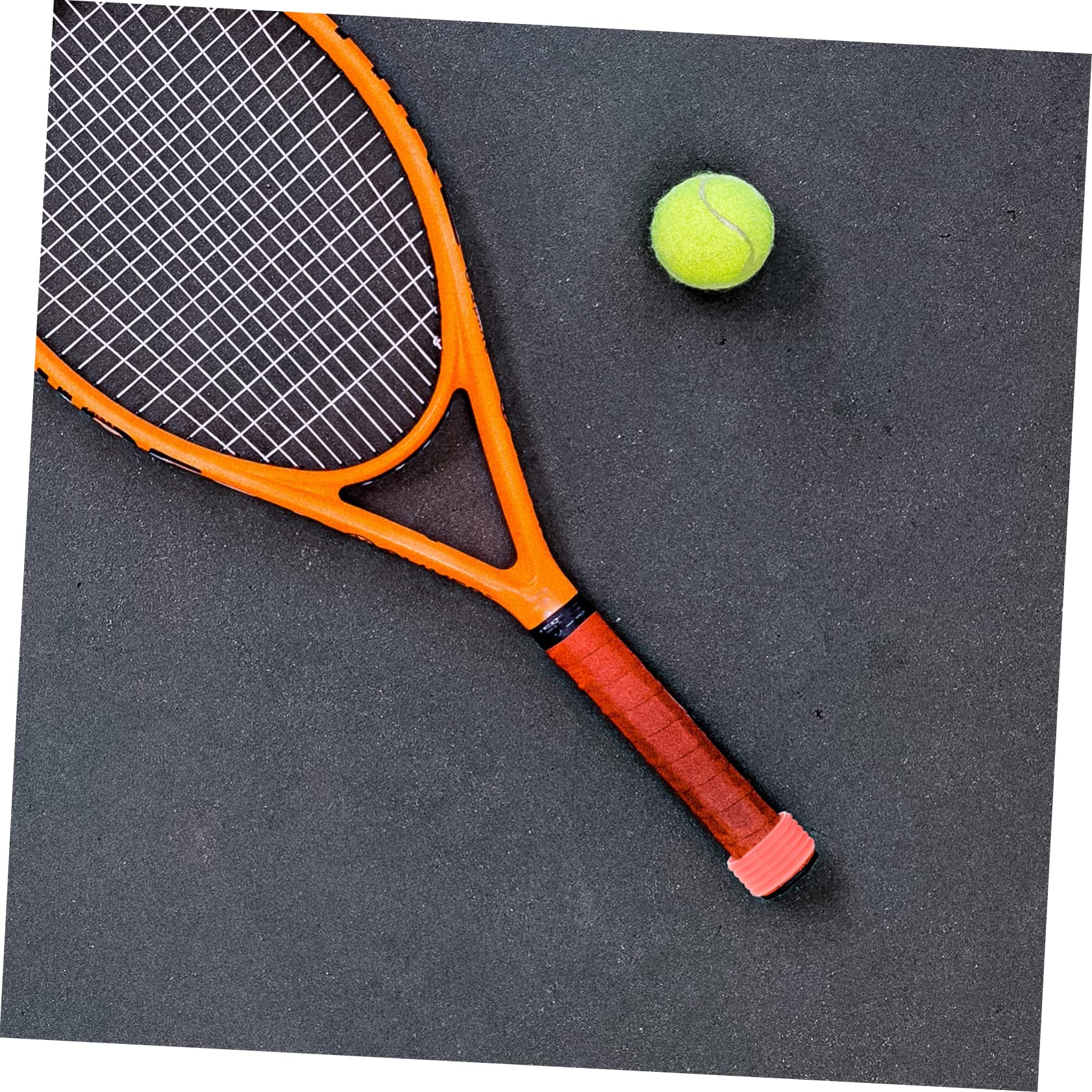 Toddmomy Teiliges Tennisgriffband rutschfeste Für Tennisschläger Und Badmintonschläger Schweißabsorbierend Farben Leuchtend Macarons Transparent