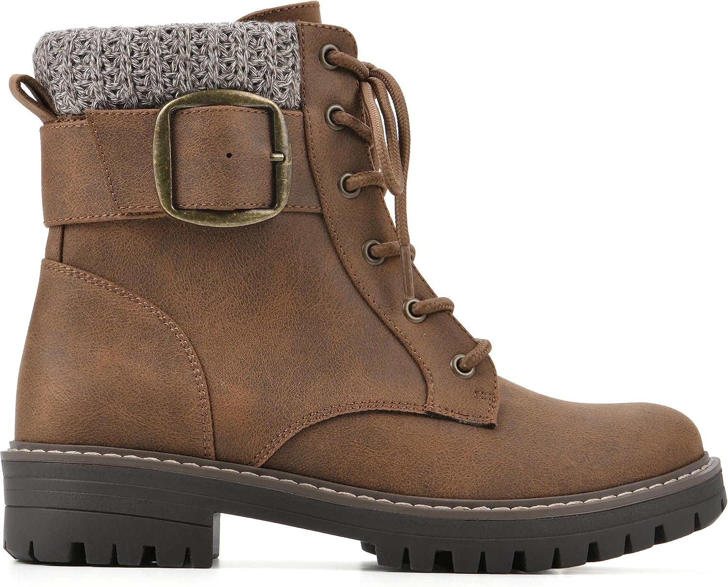 CLIFFS BY WHITE MOUNTAIN Women's Shoes Mentor Block Heeled Lace-Up Ankle Bootie - Image 3