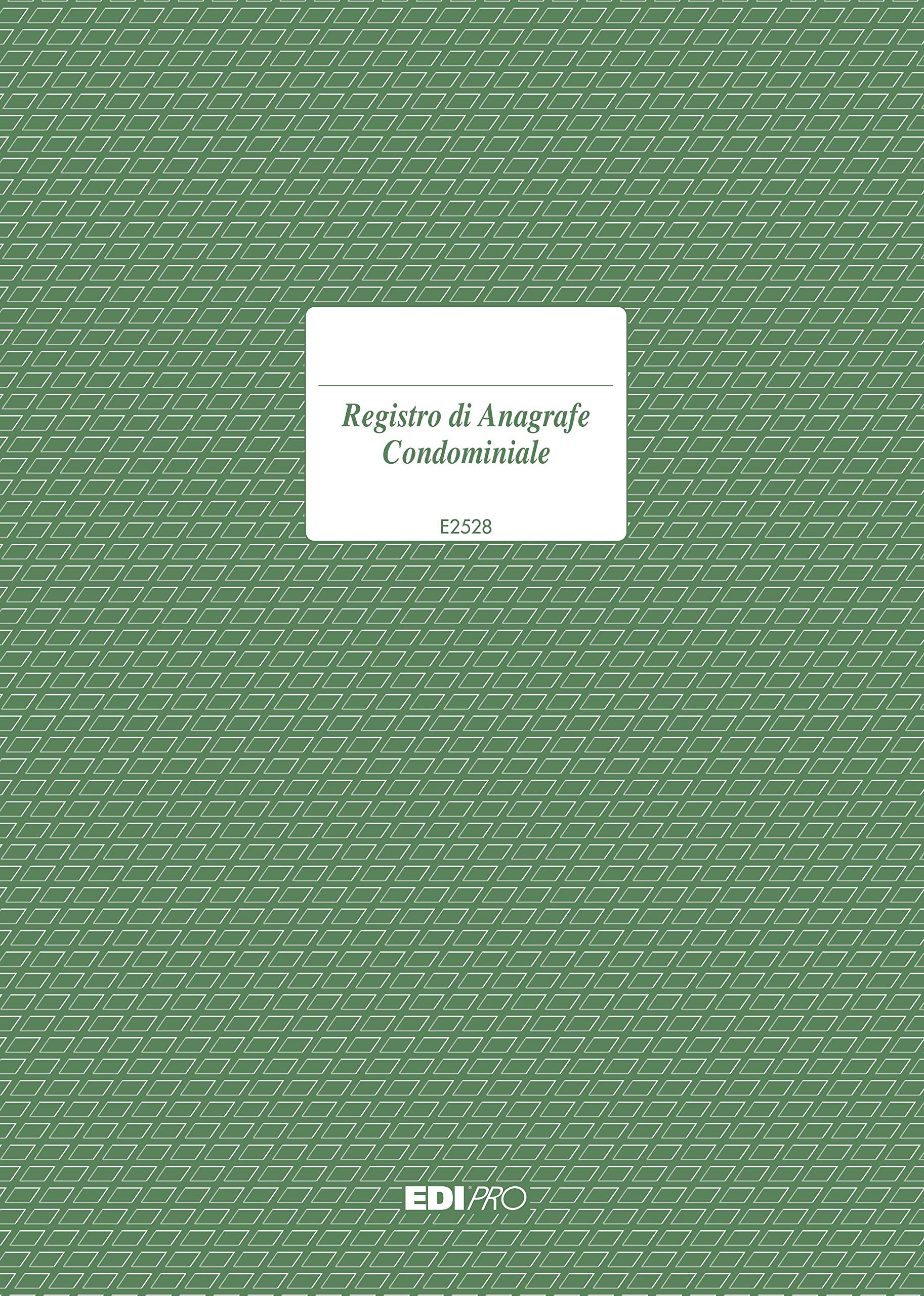 EDIPRO - E2528 - Register of Registered Office 48 Pages 29,7x21