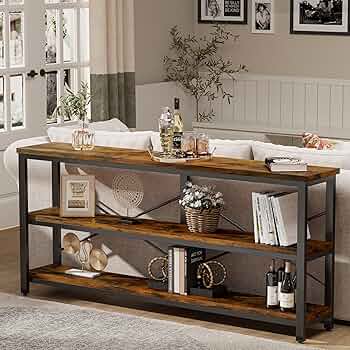 Amazon.com: Vagaconl 71inch Sofa Tables Extra Long Couch