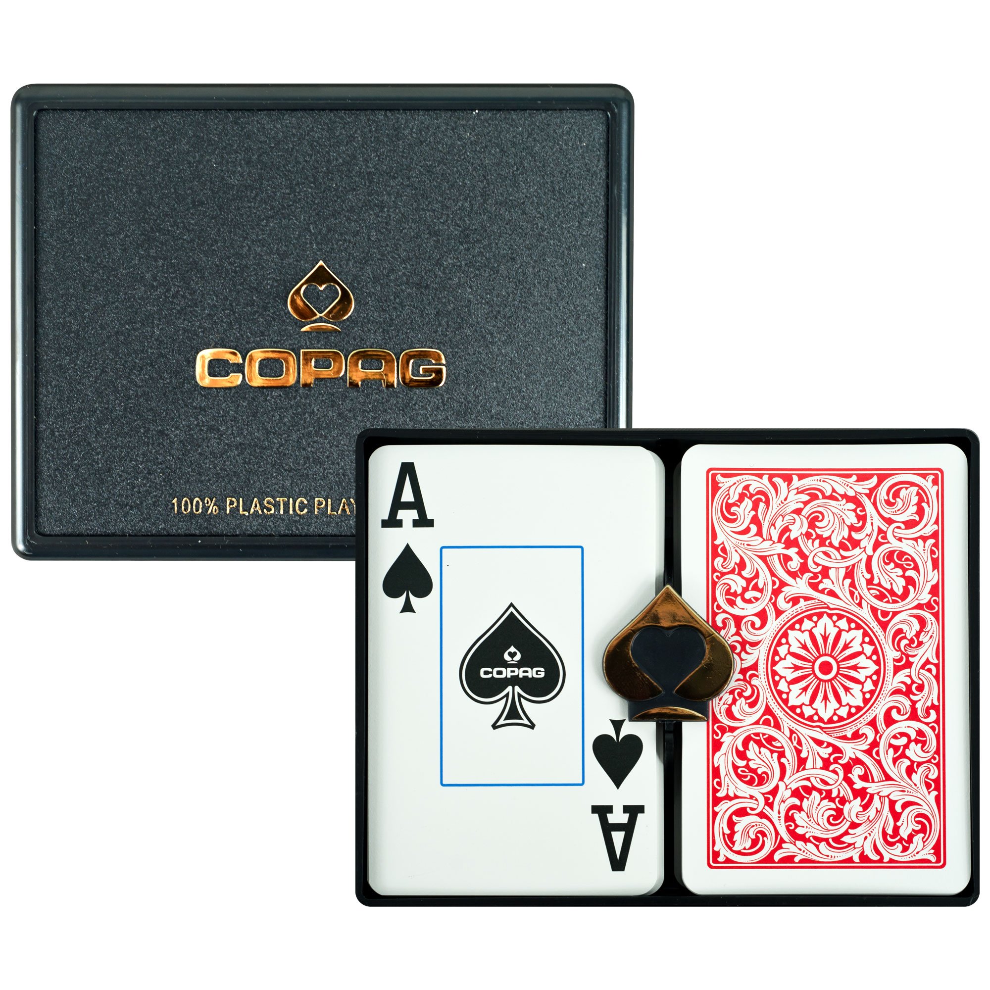 Copag Bridge-Size Jumbo Index Lot de Cartes à Jouer (Lot de 12)
