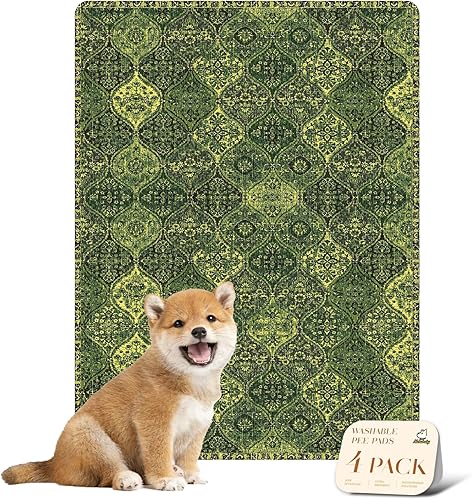 Miniatura 52 de nunubaby Almohadillas lavables para orina de perros, elegante, antideslizante, a prueba de fugas, reutilizable, ultraabsorbente, para jaulas y