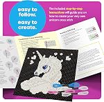 Dan&Darci Unicorn Cross Stitch Kit for Kids - Fun Crafts for Girls 8-12 - 9 Year Old Girl Birthday Gifts - Embroidery Kits for Beginners - Craft for Ages 8-12, 10-12 - Gift for 8-12 Year Old