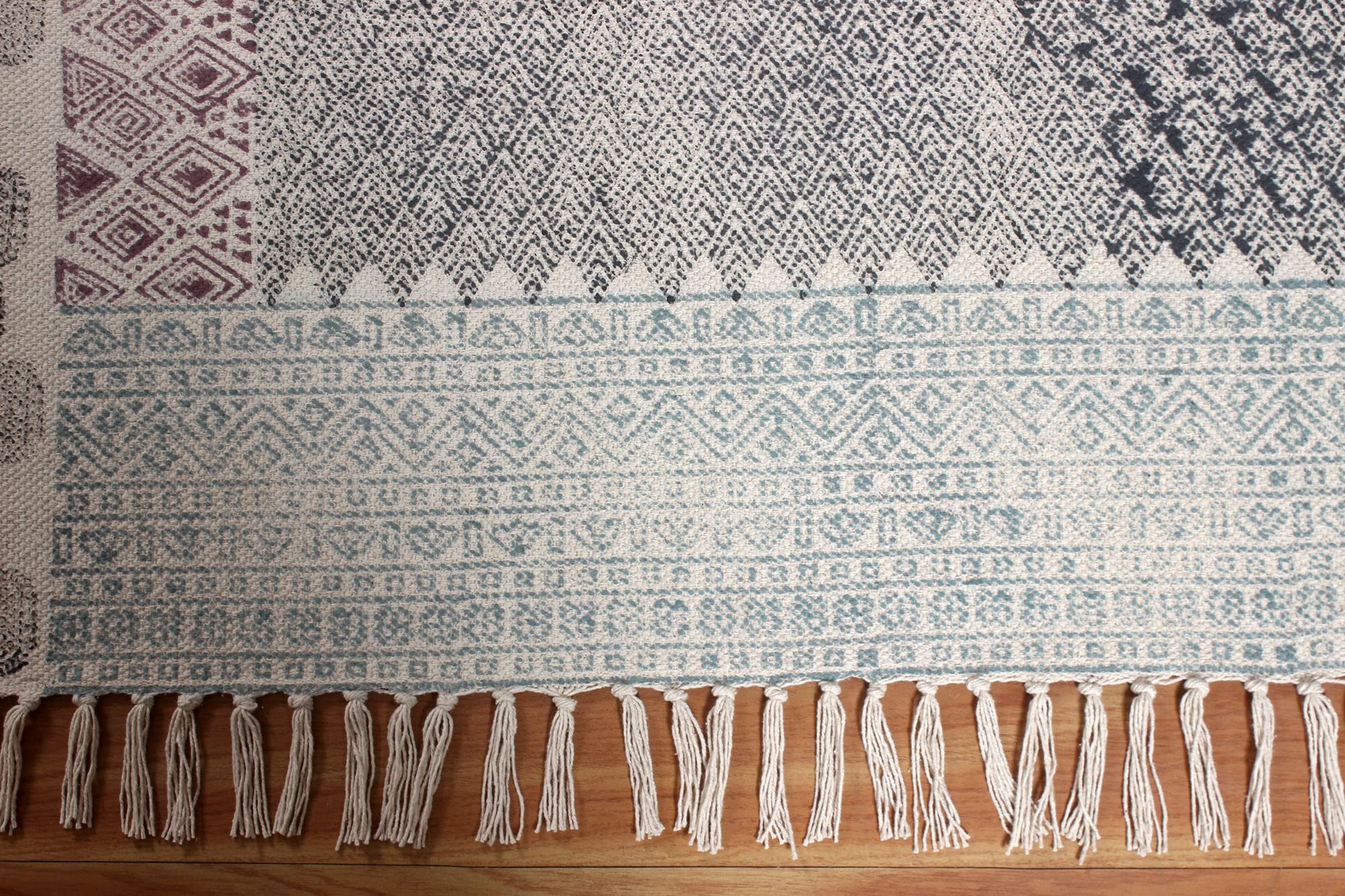Kelim-Läufer, 2,6 x 24 cm, Baumwollläufer, gelb und schwarz, leicht zu waschen, für den Innenbereich, 0,19 Zoll, Boho-Läufer, Flachgewebe-Läufer, Teppiche für den Kücheneingang