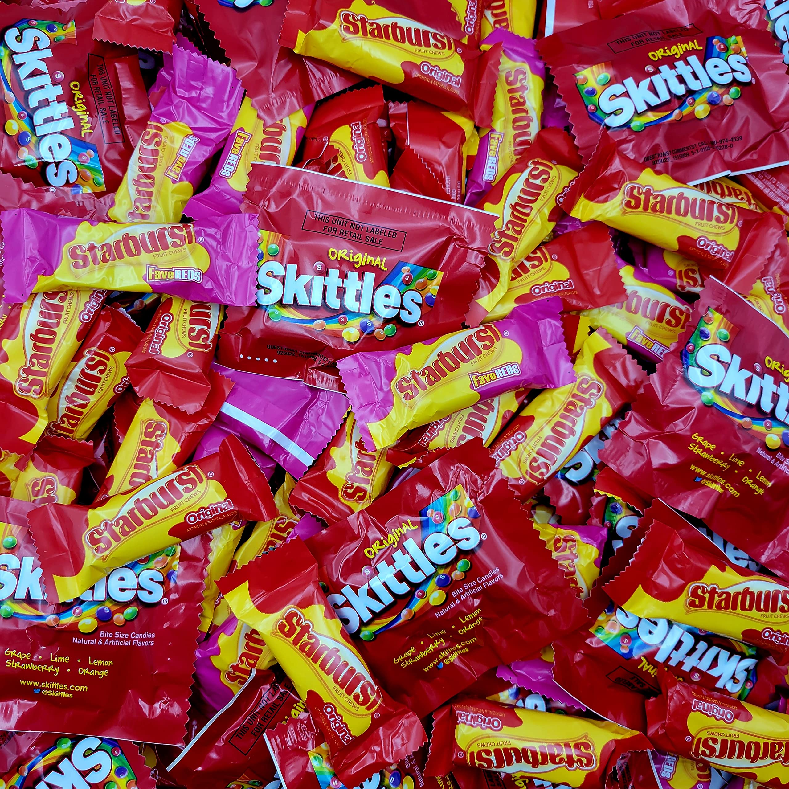 Buy Skittles and Starburst Fun Size Assortment Candy Variety Pack Fun