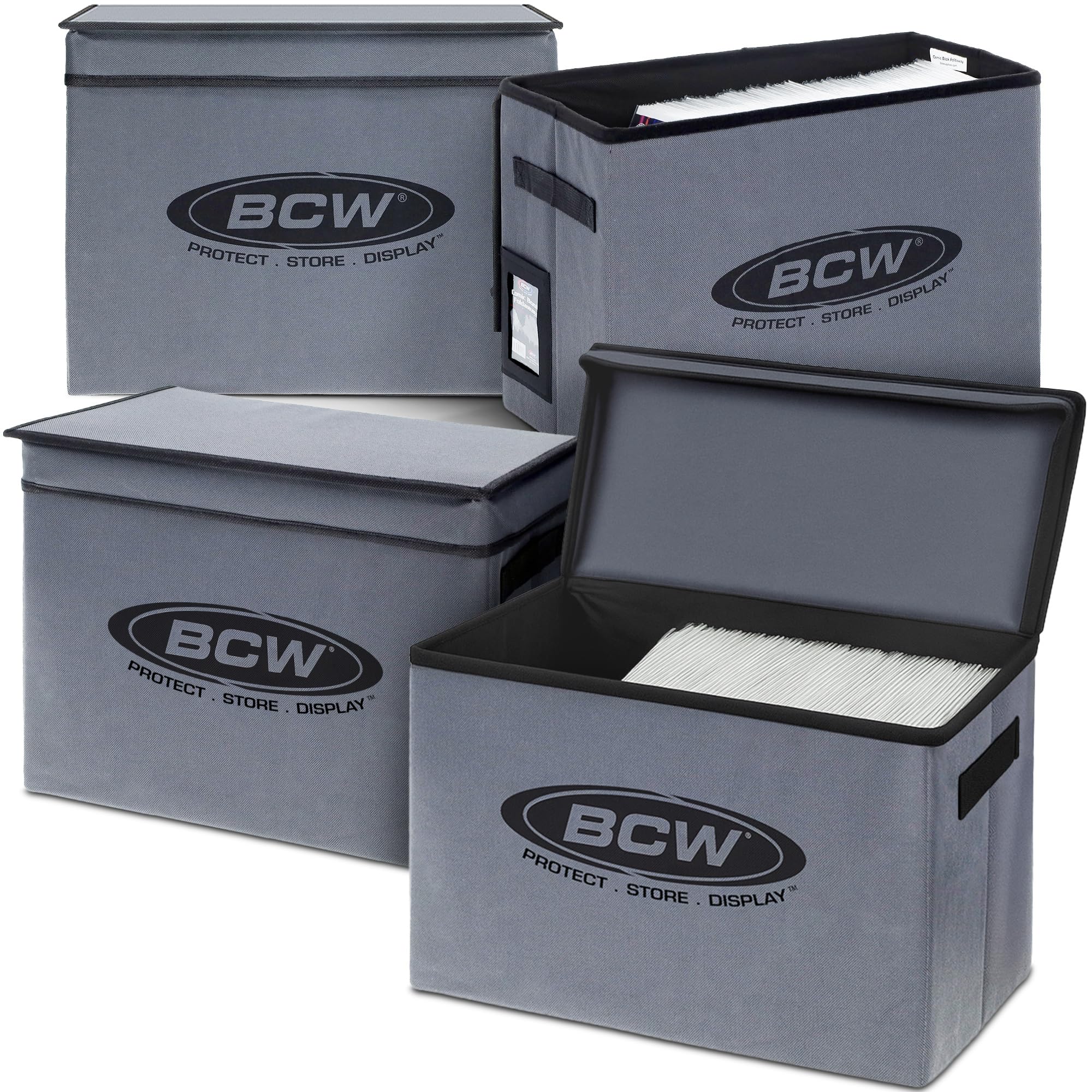 BCW Comic Foldaway | Opvouwbare Comic Book Opbergtas voor 125-150 Stripboeken | Opvouwbare Doos voor Stripboeken (Enkel, Poe