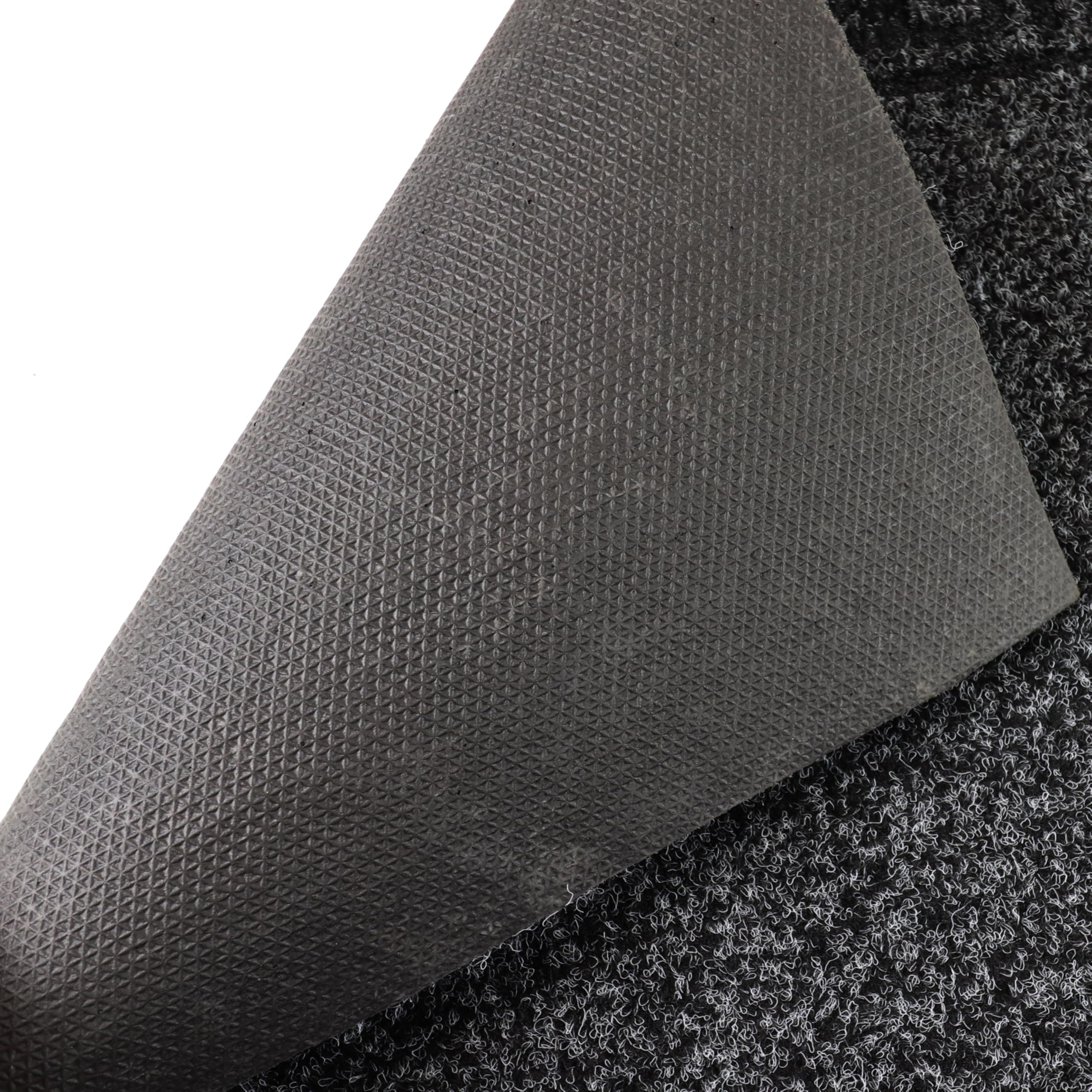 Primaflor Schmutzfangläufer Olympia | 100x300 cm | Anthrazit | Rollenware