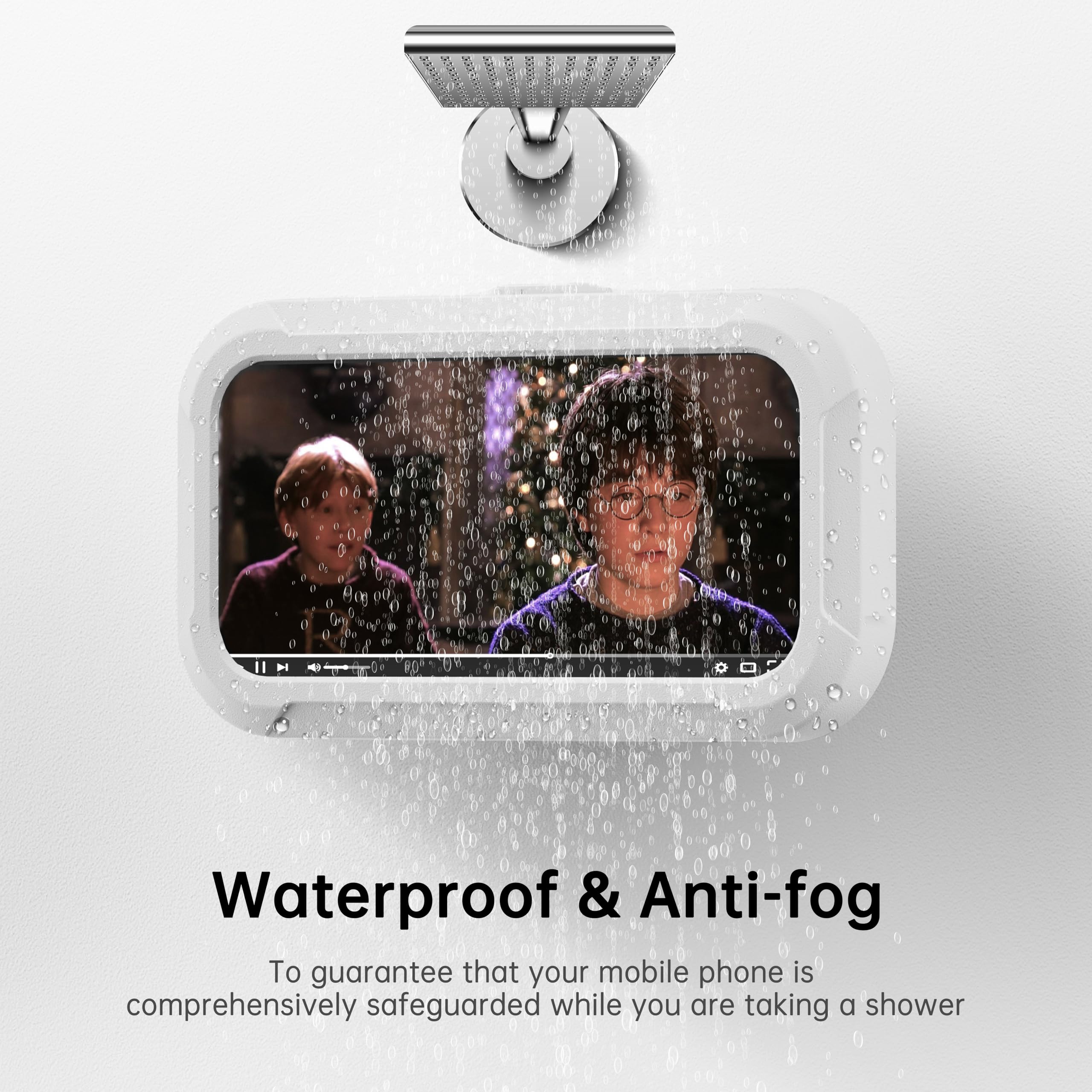 Supporto Doccia Per Telefono Impermeabile - Custodia Con Touch Screen E Anti-Appannamento - Foto 5