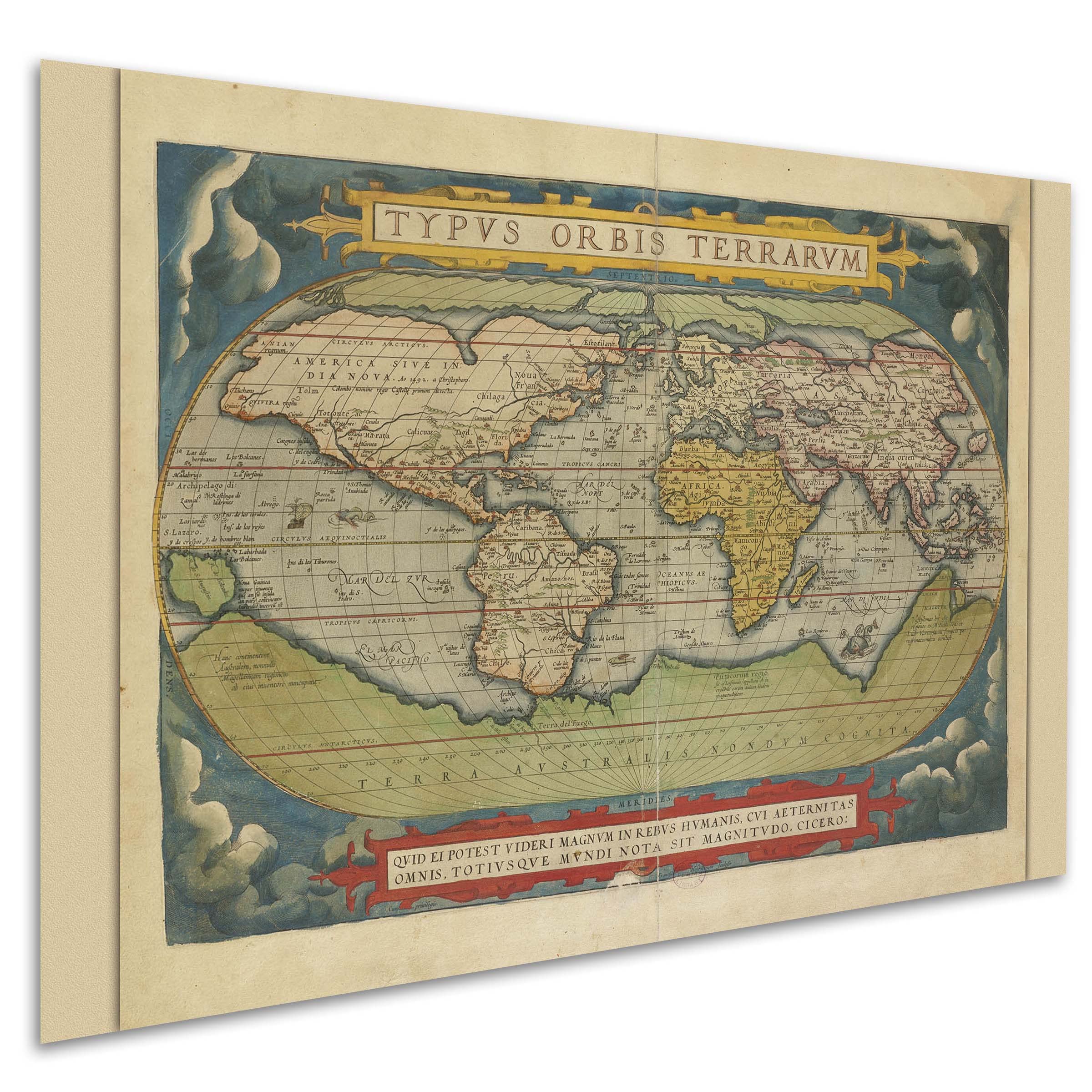 Amazon.com: First World Map in Standard Atlas - Historic