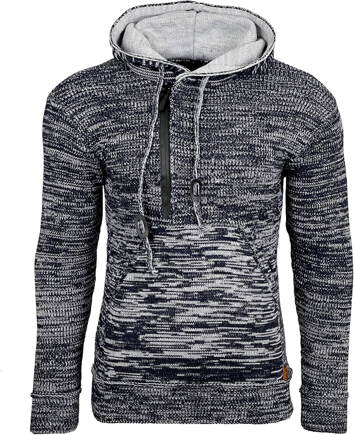 Capuchonjas voor heren winter top capuchontrui ritssluiting pullover sweatshirt jas BB-277 Nieuw, XXL