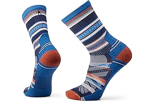 Smartwool Men's Hike Light Cushion Merino Wool Panorama Crew Socks