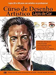 Guia Curso de Desenho Artístico - Rosto: com lápis de cor Ed.01 (Curso de Desenho Artístico Lápis de Cor Livro 1)