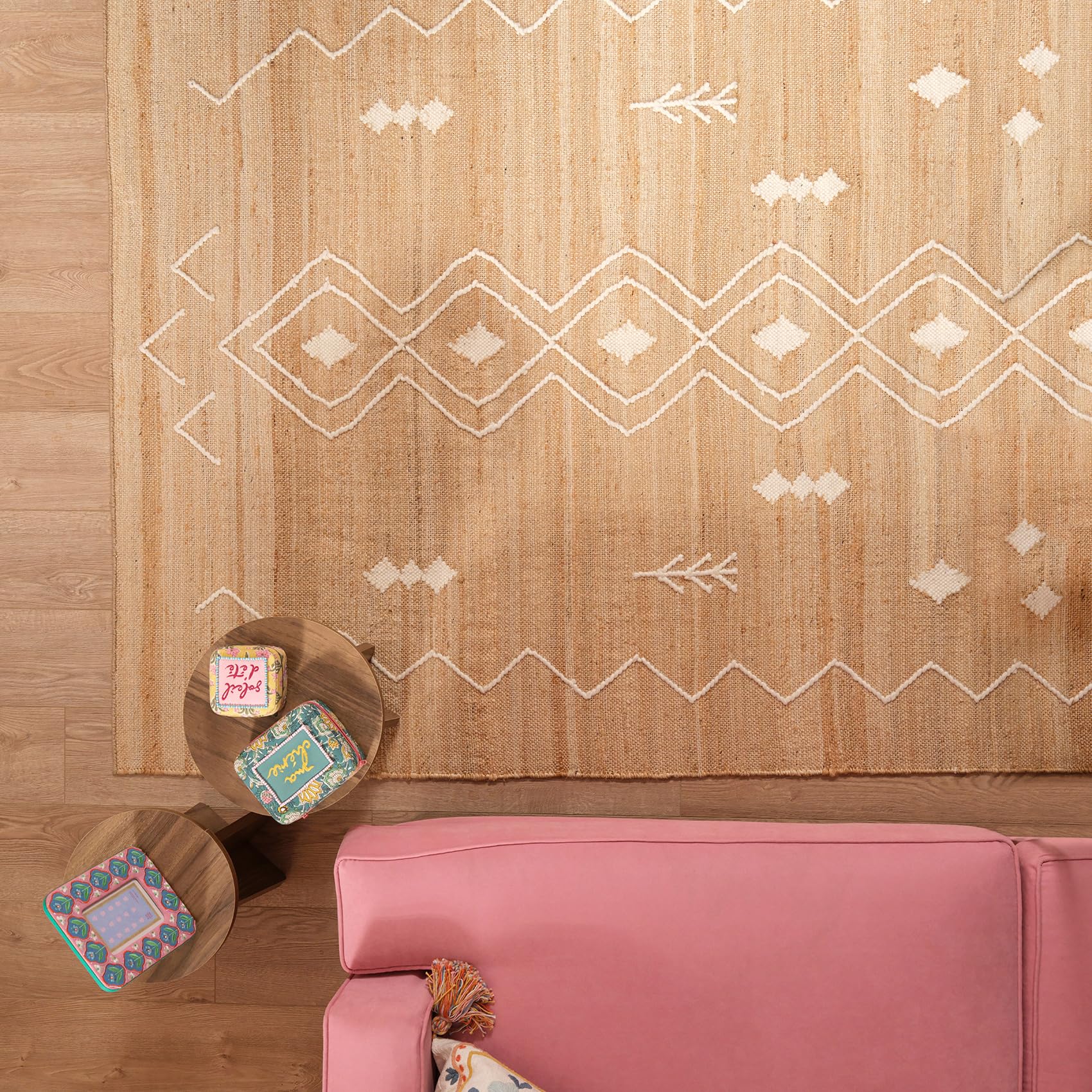 Jaıpur Jüt Kilim 120x180 Cm Bej