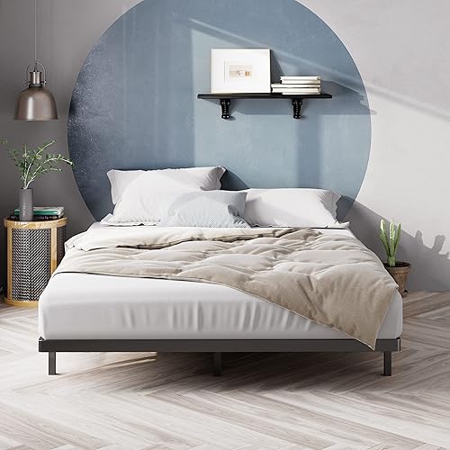 Miniatura 3 de ZINUS Queen Quick Lock Bunkie Board, Box Spring & Bed Slat Replacement, Metal Frame with Steel Slats, Easy Assembly