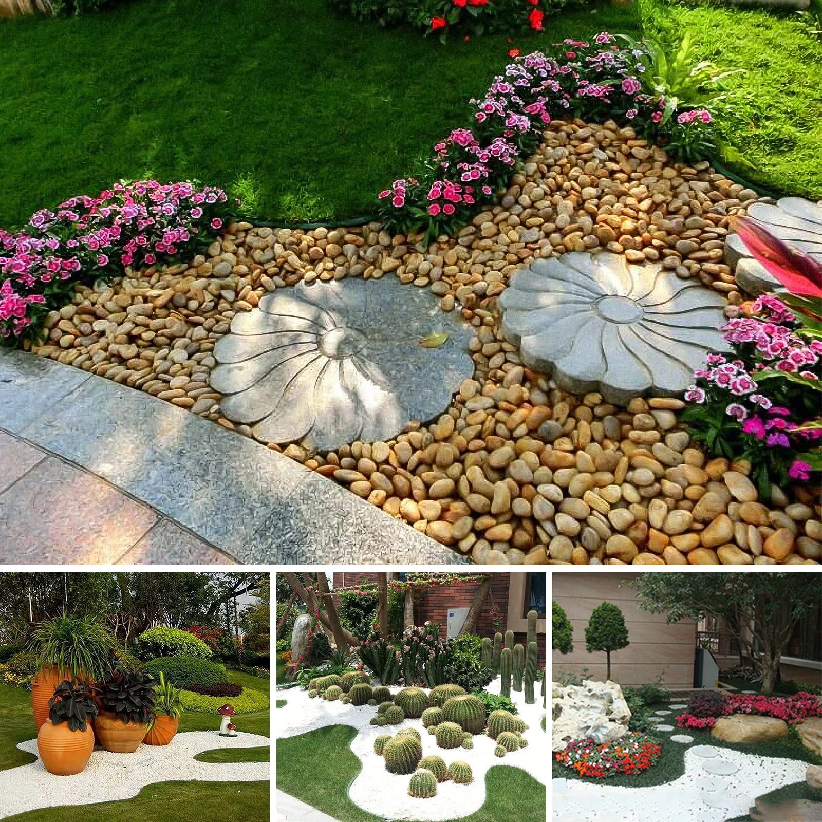 30 Picchetti Da Terra In Plastica Marrone - Per Bordi Giardino, Tende E Aiuole, 25.4 Cm - Foto 6