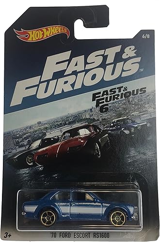 Hot Wheels 2017 FAST & FURIOUS 70 FORD ESCORT RS1600 RARO 6/8