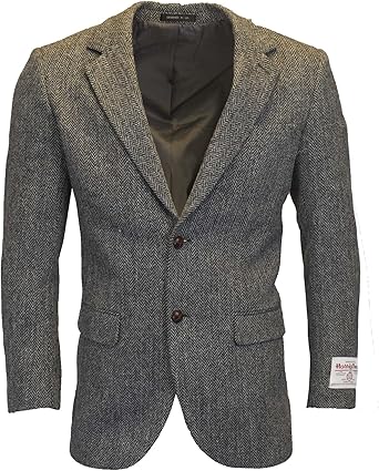 Herringbone mens jacket Clearance