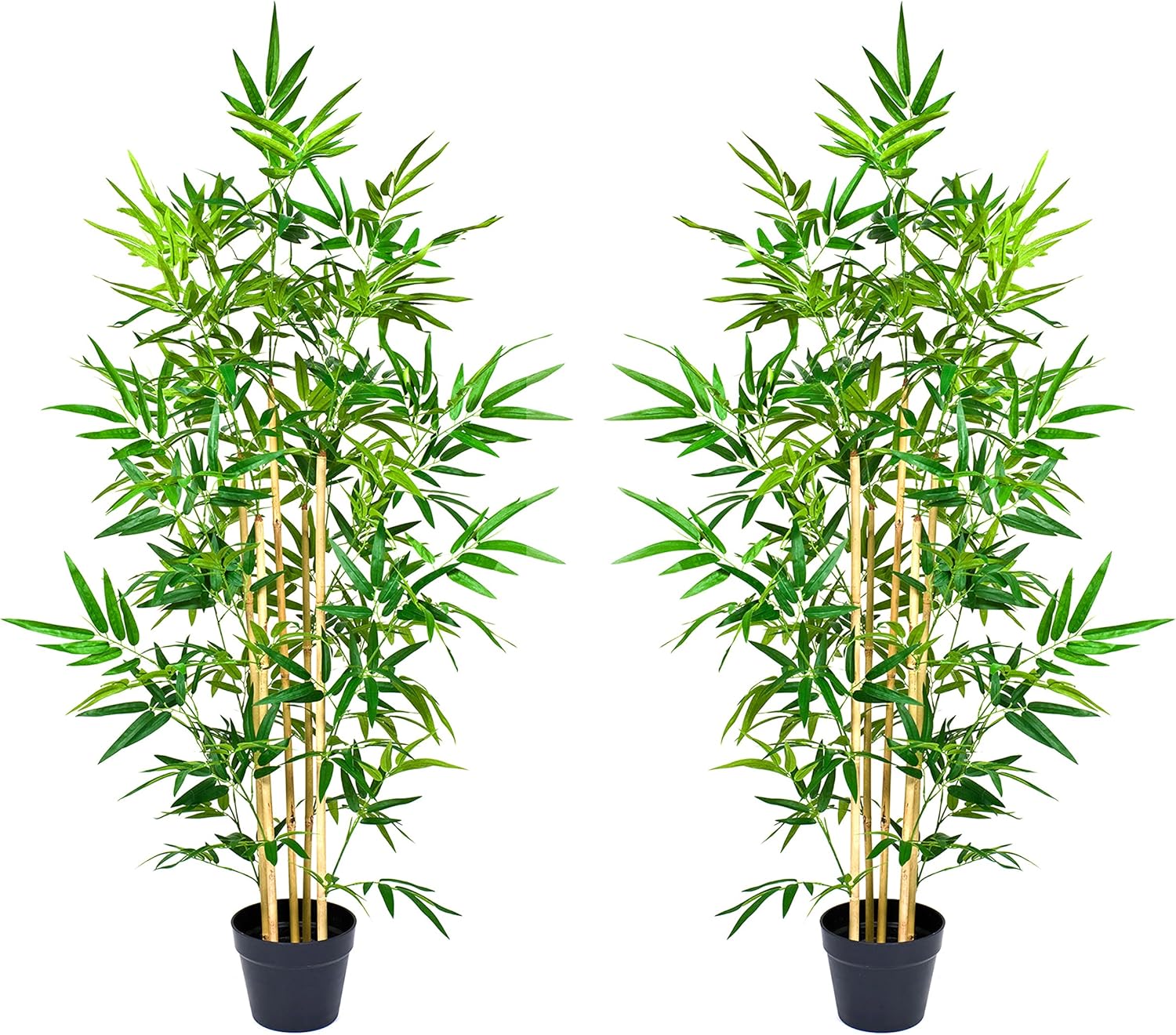 GreenBrokers 19561 2X (140cm) Artificial Bamboo Trees, 30